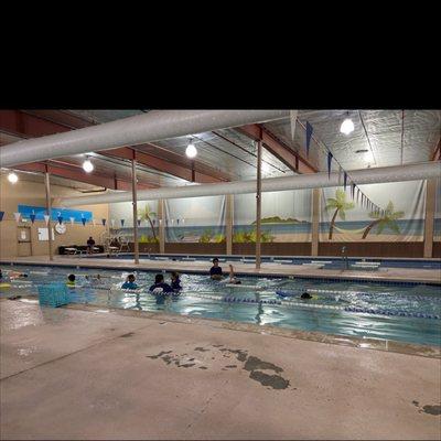 Swim lesson area