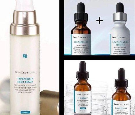 SkinCeuticals skin care products available at Montville MedSpa & Pain Center