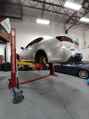 New brakes on an ISF