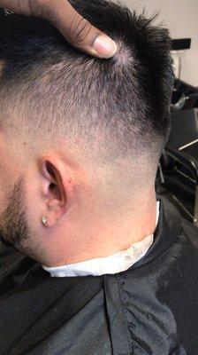 Classic Fade. Book a Standard Haircut.