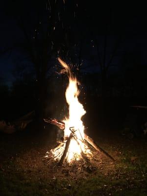 Bonfire! Awesome!