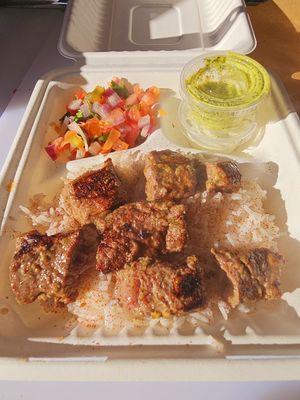 Premium Halal Tri-Tip Steak Kabob