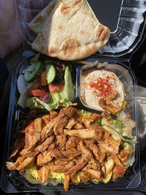 Chicken Shawarma Plate GAS