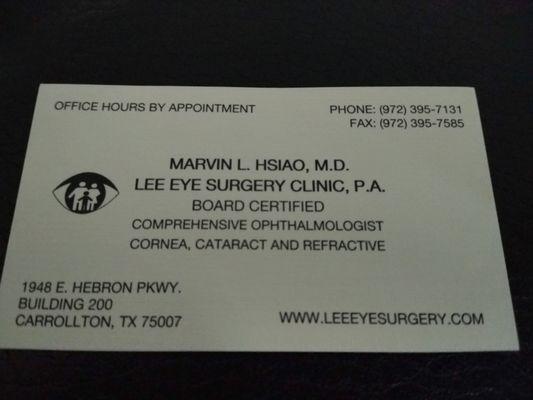 Lee Eye Surgery Clinic