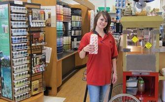 Free Popcorn served at Hudson's True Value Hardware in Minneapolis, MN