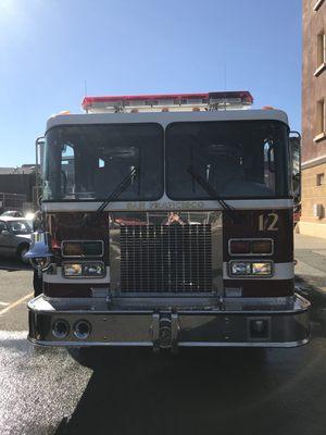 The front of Engine 12