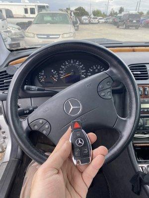 New Mercedes key made