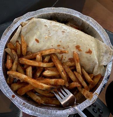 Burrito California ($18)