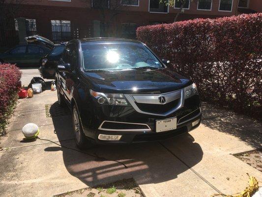 2012 Acura looking new after Rudy's detailing