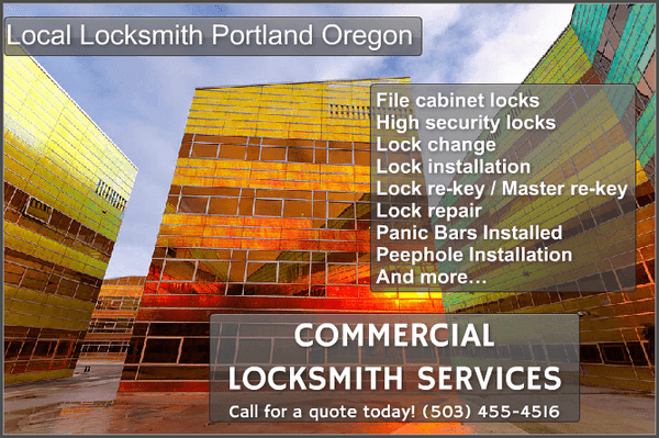 If you need help now, we're the best company to call. If you need a locksmith, do give us a call at (503) 455-4516.