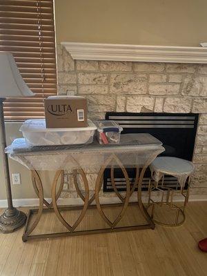 Household items end tables