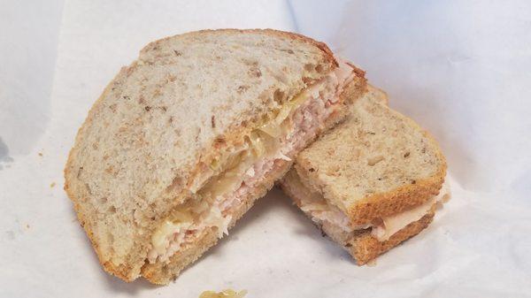 Turkey reuben