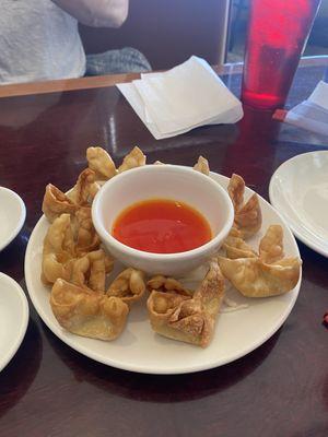 crab cheese wontons