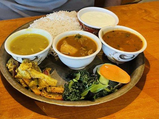 Veg thali