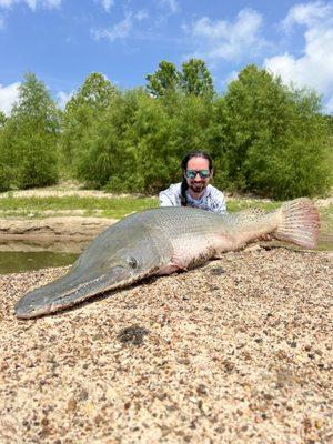 Bubba Bedre's Garzilla Texas Alligator Gar Fishing