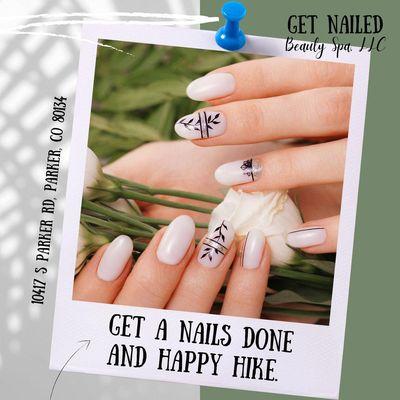 It's National Take a hike Day! ‍  Give it a hike for your nails. We're having Thanksgiving Special Offer until November 30th.