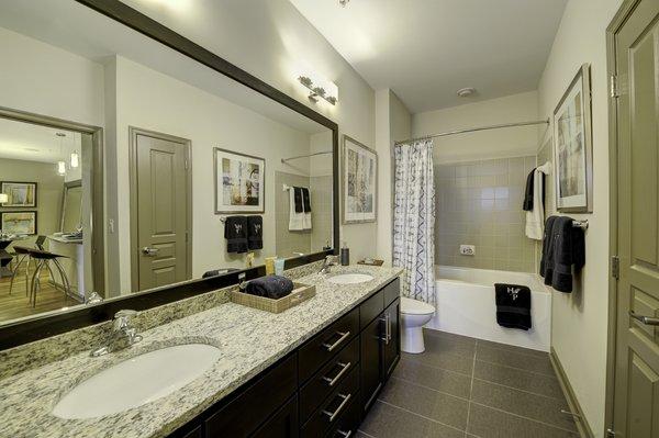 The Bowen apartments bathroom interior