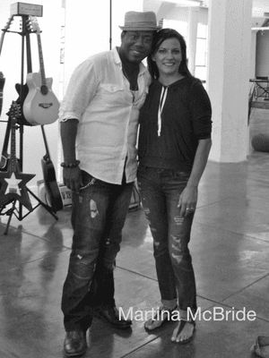 Nick Cooper after vocal sessions with Grammy Nominated, American Country Music singer and song writer Martina McBride.