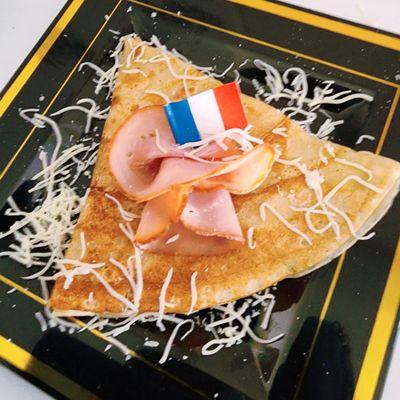 Jambon et Fromage Crêpe!