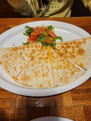 Cheese quesadilla