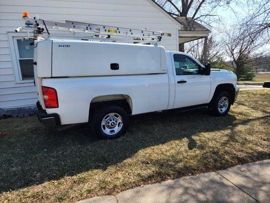 402Plumbing's Service truck