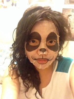 Friend in the Berisom Panda Blackberry Sheet Mask! $3