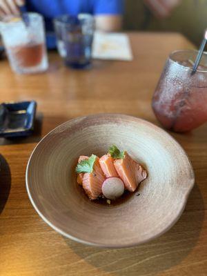 Otaru Course- Salmon Tataki