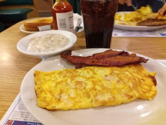 John's has the best western omelette sausage gravy ever.