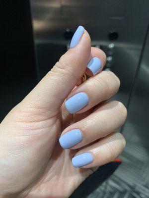 Shellac manicure by Mai