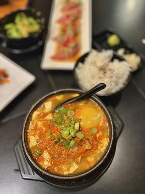 Spicy Vegetable Tofu Stew ($13.95)