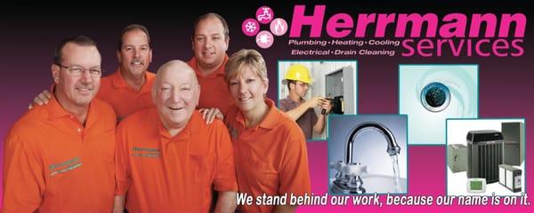 Herrmann Services can repair and service the furnace or heat pump in your Cincinnati area home...