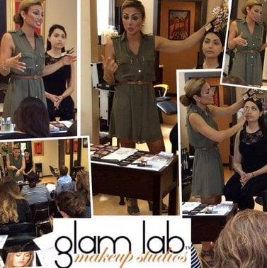 More Hands on demos of Glam Lab Makeup Studios™ revolutionary Techniques taught by our Founder & Creative Director, Gol