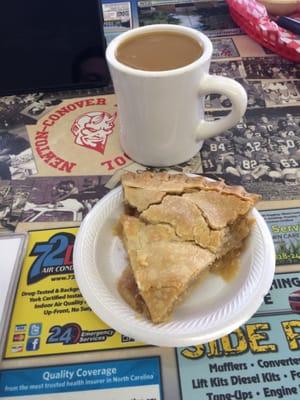 No sugar added homemade apple pie!