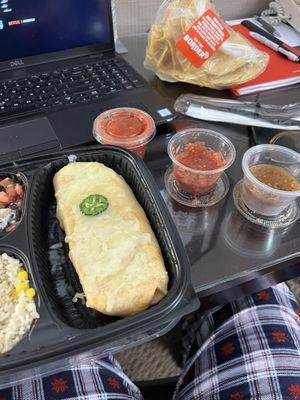 Vegetable Veggie Chimichanga