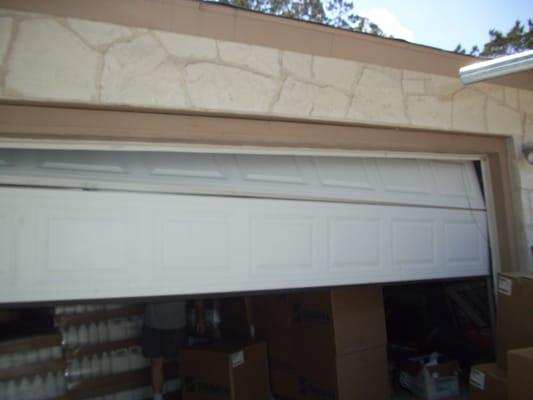 Garage Door Off Track