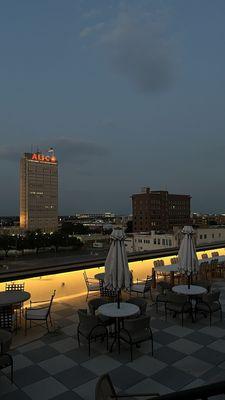 View from dinner