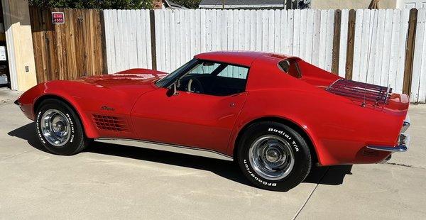 1970 Corvette, my dream car. Drives as good as it looks. Corvette Mike really dialed it in!