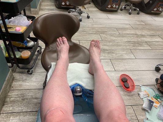 Pedicure time