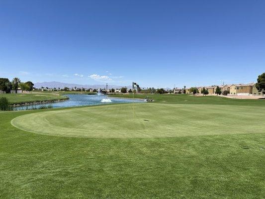 Phenomenal green. PGA Tour quality.