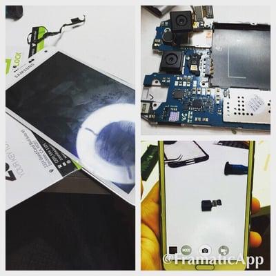 Galaxy s5 main camera repair.