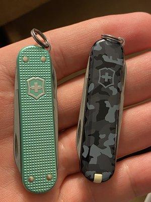 Kids' first Swiss Army Knives.