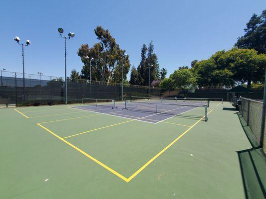 Pickleball courts