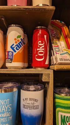 Fanta and Coke Thermal Waterbottle