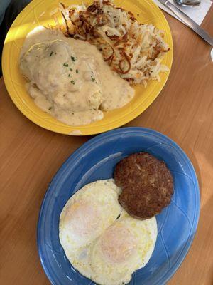 Biscuits and gravy