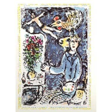 Chagall- The Blue Studio