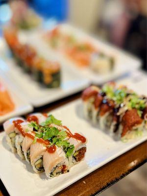 Red dragon roll