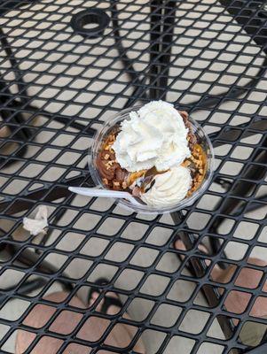 Delicious ice cream, very friendly staff.