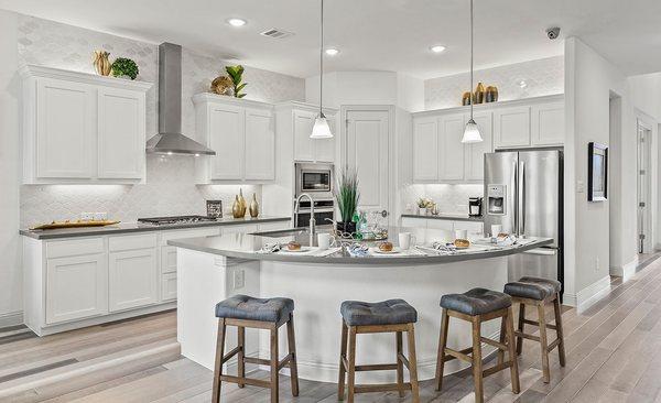 Gehan Homes Kitchen - Heath Golf & Yacht Club, Heath, Texas