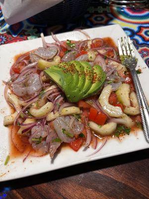 Shrimp ceviche