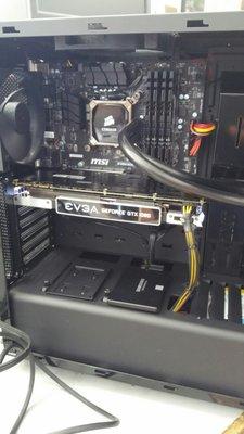 We Custom Build Gaming Desktops with full 1 year warranty.